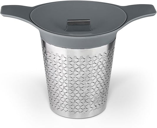 Tea Basket For Loose Tea Loose Leaf Tea Steeper For Loose Leaf Tea Stainless Tea Infuser Fine Mesh Tea Infuser Tea Filter Strainer Tea Diffusers For Loose Tea Brewer (Bee Still)