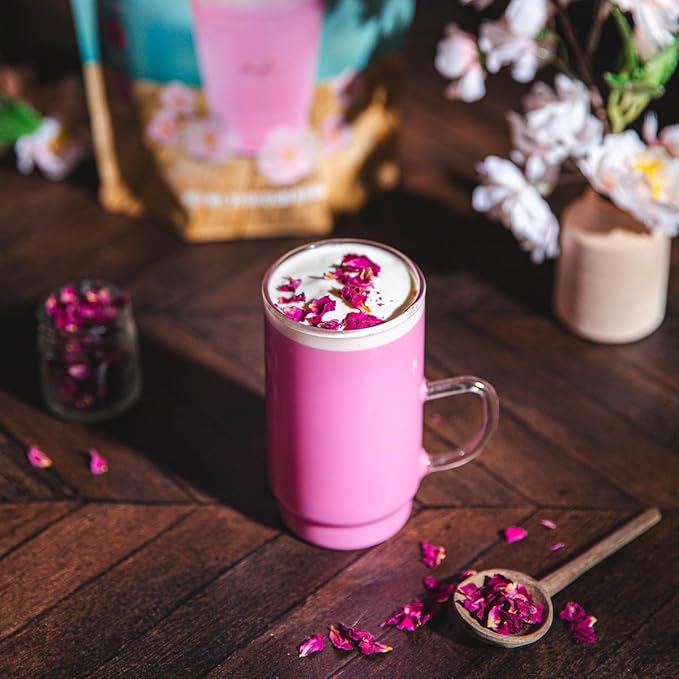 Sakura Latte Blended Crème by Angel Specialty Products [2 LB] [22 Servings]