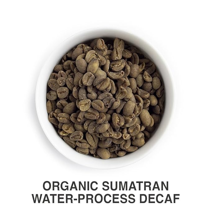 Fresh Roasted Coffee, Unroasted Water Process Decaf Home Roasting Starter Kit, Kosher