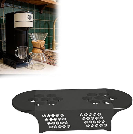 Base Riser Stand For Nespresso Vertuo Next Coffee Machine, Heightening Stand for Pour-Over Carafe, Can Put a Traditional for Chemex Pour-over Coffee Maker Inside