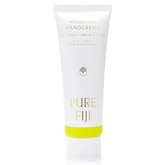PURE FIJI Hydrating Hand Crème, Coconut Lime Blossom (4 oz/120ml)