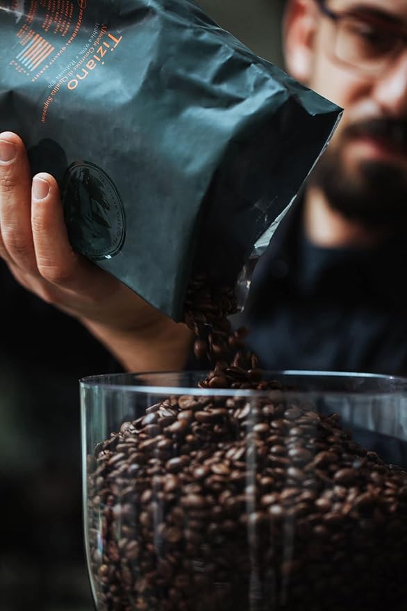Bristot Buongusto Italian Espresso Coffee Beans – Whole Bean, Medium Roast, Low Acid – 2.2 lb (1kg) Bag – Smooth, Bold Flavor for Espresso
