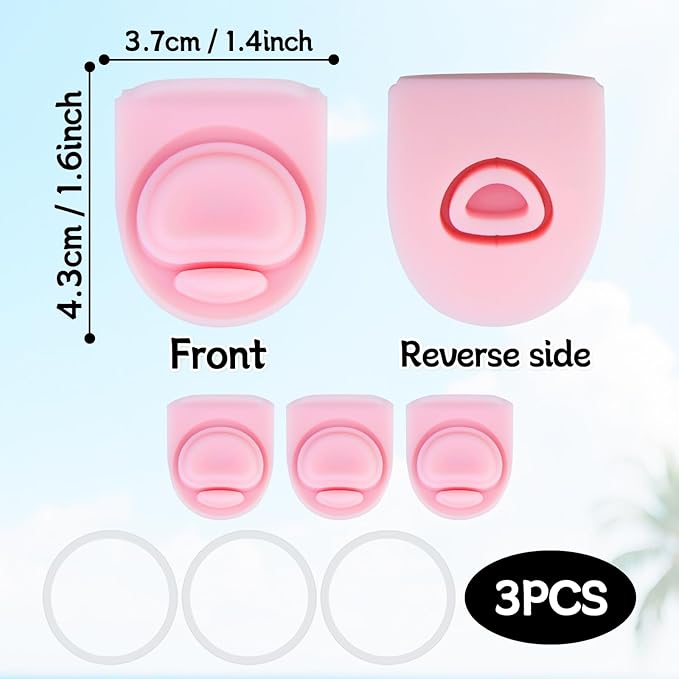 3 Sets Replacement Seal Stopper and O Ring Gasket Compatible with Owala FreeSip 24oz 32oz,Water Bottle Lid Insert Cap Rubber Seal Parts for Owala 16/19/24/32/40oz Mouth Piece Accessories Z3K3