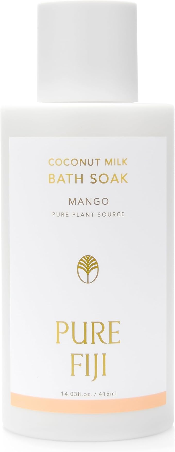 Pure Fiji Coconut Milk Bath Soak, Mango (14oz/415ml)