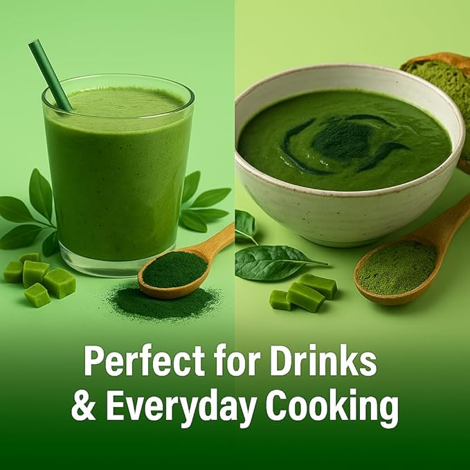 Confect Spirulina Powder | Pure & Natural Fruit Powder for Smoothies, Baking, Beverages, Juices, Tea & DIY Recipes | Vegan, Gluten-Free, No Added Sugar – 8 OZ