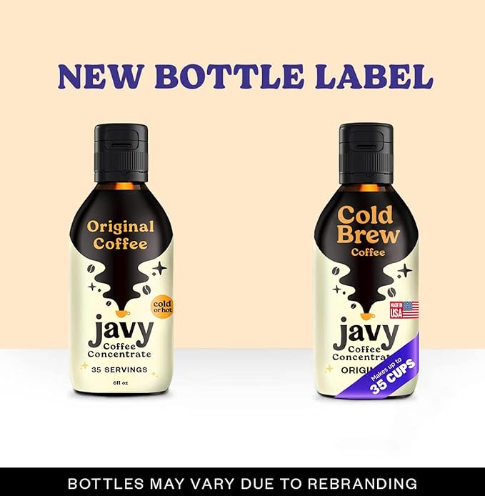 Coffee Concentrate - Cold Brew Coffee, Perfect for Hot or Iced Instant Coffees, Hot Drinks, Cold Brew Concentrate, 3 Pack - Original