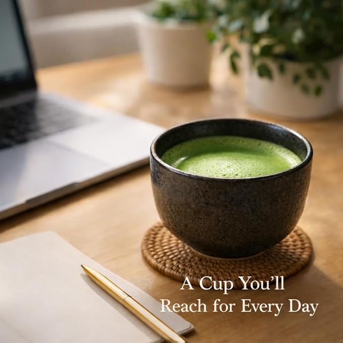 Japanese Ceremonial Grade Matcha Powder – USDA Organic | 3oz Tin | Smooth Taste with Low Bitterness | Calm, Clear Energy | Pure Matcha