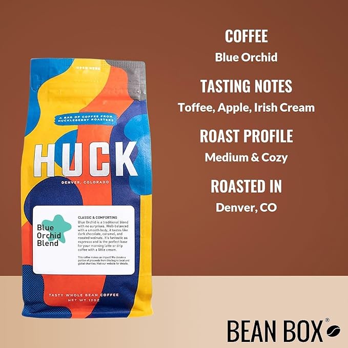 Bean Box Sampler - Roasted by Huckleberry Roasters, 3-Pack, Freshly Ground Coffee, Gourmet Coffee