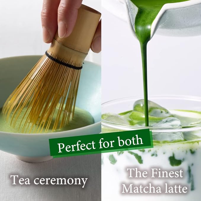 Premium Ceremonial Matcha Green Tea Powder from Japan | Matcha KIMIKURA | Japanese Tea KIMIKURA (100g pack)