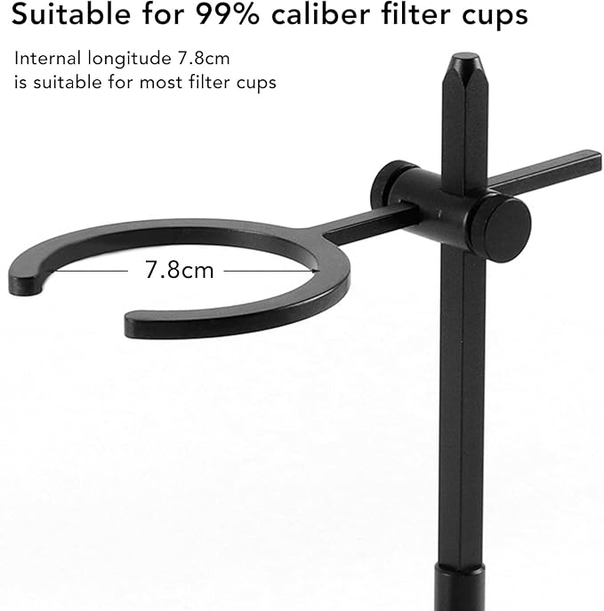 Miskall Coffee Dripper Stand, Pour Over Stand Coffee Station Adjustable Coffee Filter Stand Holder for Coffee Beer Drink Maker Portable