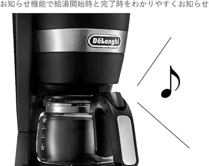 DeLonghi drip coffee maker ICM14011J (Black)