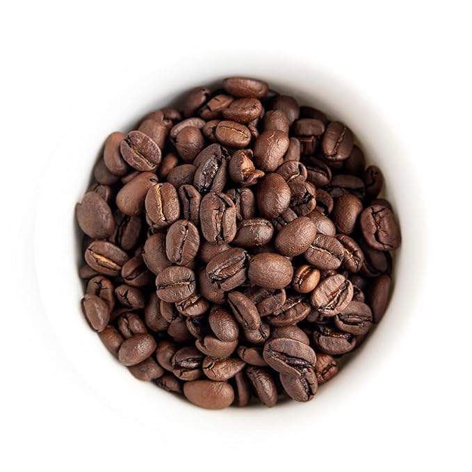 Fresh Roasted Coffee, Organic Mexican Water-Processed Half-Caf | USDA Organic, Kosher | Medium Roast 12 oz Whole Bean