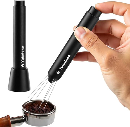 WDT Espresso Tool – Retractable Needle Coffee Stirrer with Aerospace Aluminum Body – Espresso Distribution Tool for Baristas and Home Brewers