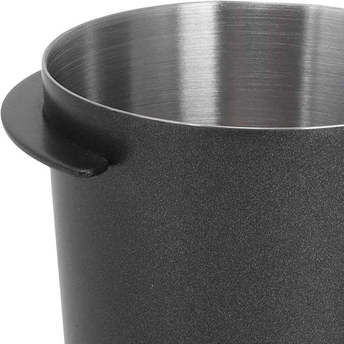 Zerodis Stainless Steel Dosing Cup, 58mm Diameter, Suitable for Coffee Machines, Coffee Powder Dispenser Tool for Home, Cafes and Milk Tea Shops (58mm/2.3in)
