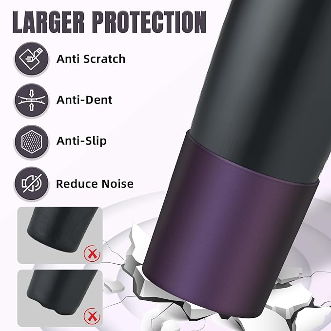 Silicone Higher Boot Compatible with Owala 30oz & 40oz FreeSip Sway Bottles & Tumblers, Large Protection Anti-slip Bottom Cover Sleeve for Freesip Sway Tumbler and Bottle