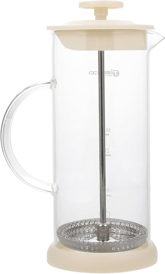 Manual Milk Frother Coffee Bar Milk Frother with Press Froth Technology, Milk Foamer Manual Milk Creamer Hand Pump Frother Handheld Milk Frothing Pitchers for Milk Coffee Cappuccino