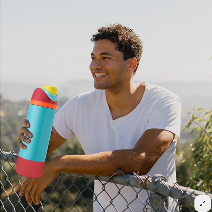 2PCS Silicone Water Bottle Boot, Compatible with Owala 24oz 32oz 40oz, Protective Anti-Scratch & Anti-Dent No Noise Sleeve Cover for FreeSip/Twist/Flip Water Bottles (Burgundy, 40oz)