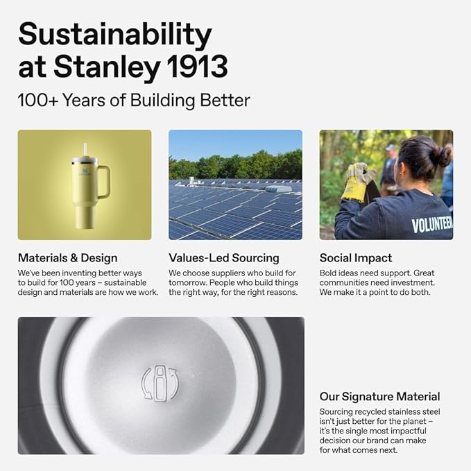 STANLEY Quencher H2.0 Tumbler with Handle and Straw 20 oz | Flowstate 3-Position Lid | Cup Holder Compatible for Travel | Insulated Stainless Steel Cup | BPA-Free | Lilac