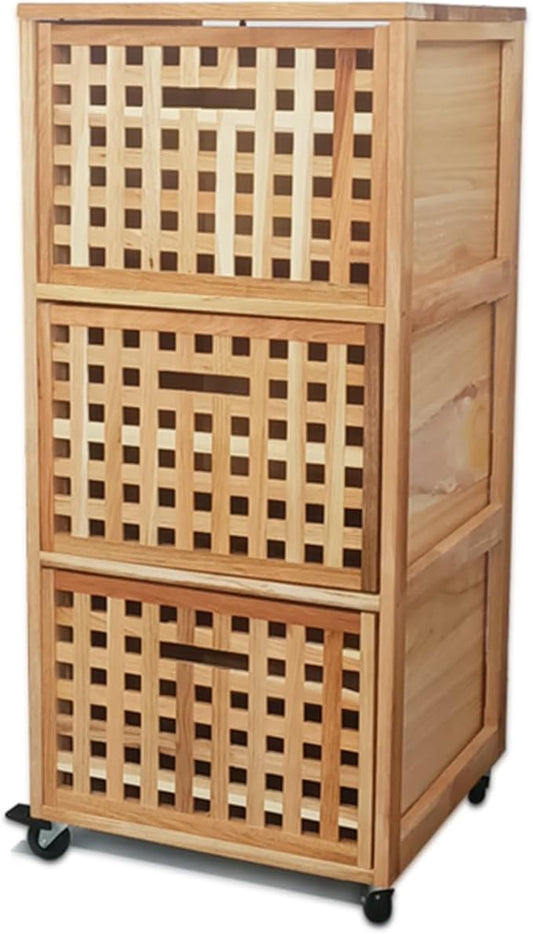 Movable End Table Side Table Coffee Station Table, Coffee Bar Stand Cart with Storage,Coffee Table on Wheels,for Home Kitchen, Entryway, Living Room,Dining Room(41x41x90cm,3 Tier)