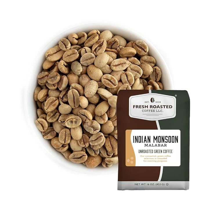 Fresh Roasted Coffee, Unroasted Indo-Pacific Home Roasting Starter Kit, Kosher
