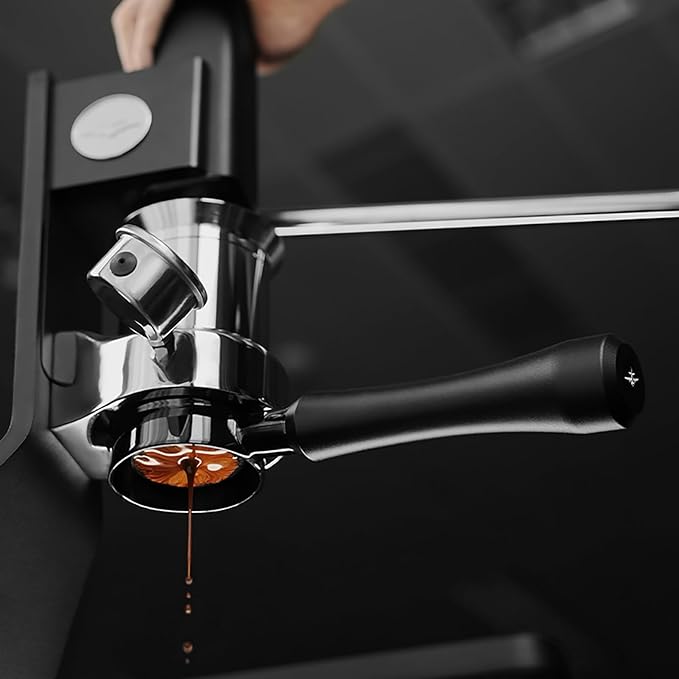 MHW-3BOMBER 58mm Bottomless Portafilter Fits Breville Dual Boiler, BES900XL, BES920XL, BES980XL, BES990BSS Espresso Machines, 2 Ears Portafilter with Filter Basket, Astra Portafilter, BP7035B-OS