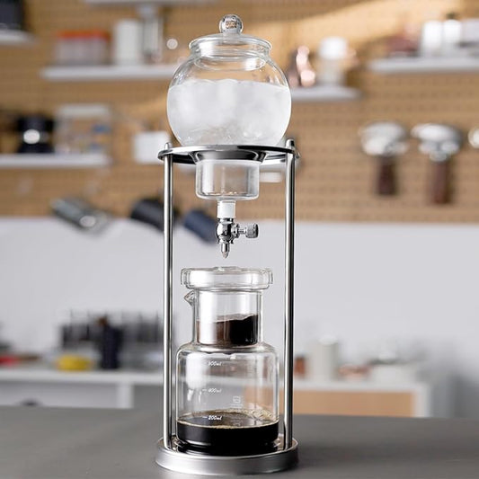 Cold Drip Coffee Maker - 20 oz Cold Brew Coffee Tower, Slow Drip Japanese Cold Brew Maker, Cold Brew Drip, Ice Coffee Tower
