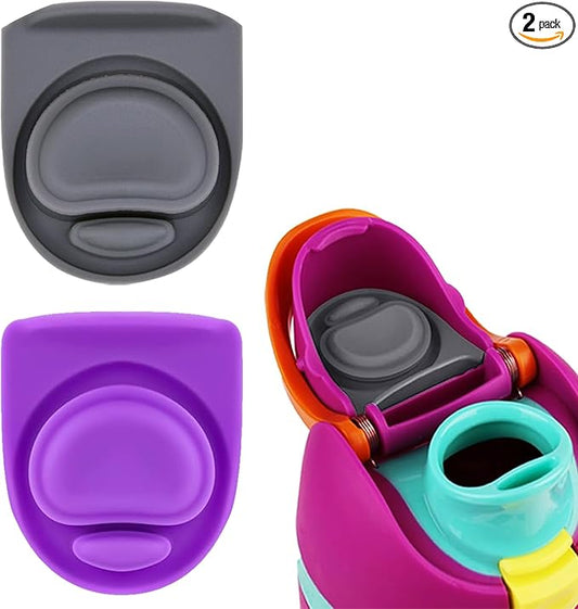 2pcs Replacement Rubber Stopper Seal Compatible with Owala FreeSip 24oz 32oz,Water Bottle Lid Insert Cap Silicone Seal Parts for Owala 16/19/24/32/40oz Spout Gasket Mouthpiece Accessories ZS7