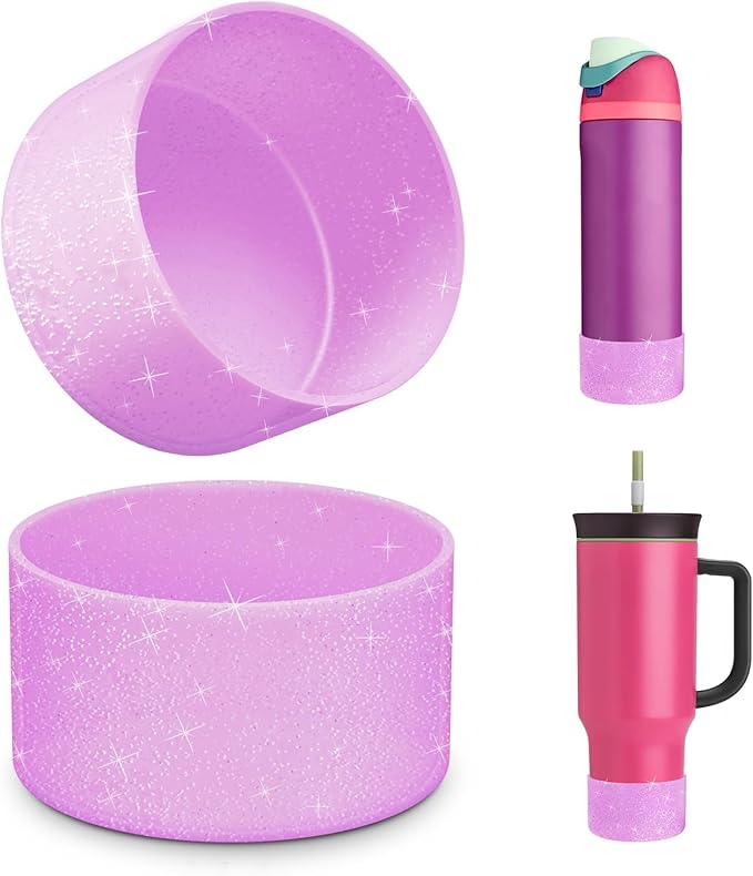 Silicone Boot for Owala Water Bottle 24 oz 32 oz 40 oz, Anti-Slip Protective Sleeve for FreeSip/Twist/Flip Stainless Steel Water Bottles Accessories