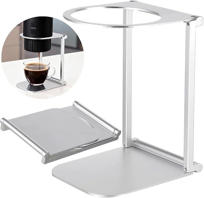 NIMBLOOM Pour over Dripper Stand, Portable & Foldable Espresso Machine Stand,Office Coffee Stand with Base,Suitable for Office, Home, Camping