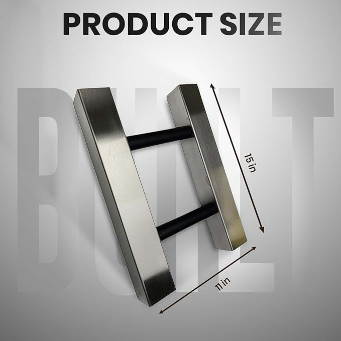 Rattleware Stainless Steel Knock Chute 15″×11″ – Heavy-Duty, Double-Sided Espresso Grounds Chute for Slim Jim Trash Can – Commercial Grade Barista Tools for High-Volume Coffee Stations