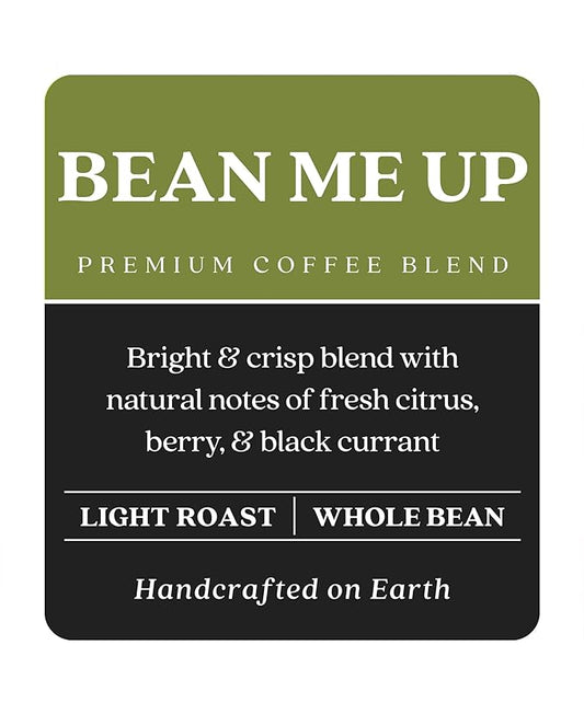 Copper Moon Light Roast Whole Bean Coffee, Bean me Up, 2 Lb