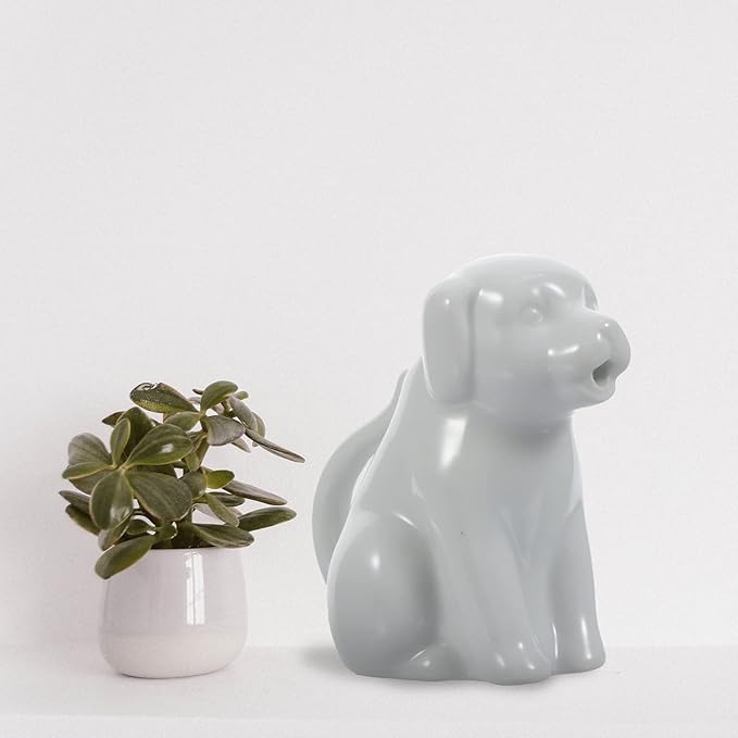 Cartoon Animal Small Milk Pot Ceramic Creamer Sauce Cup with Handle 1.76 Inch Mini Porcelain Pitcher for Kitchen Dining Serving