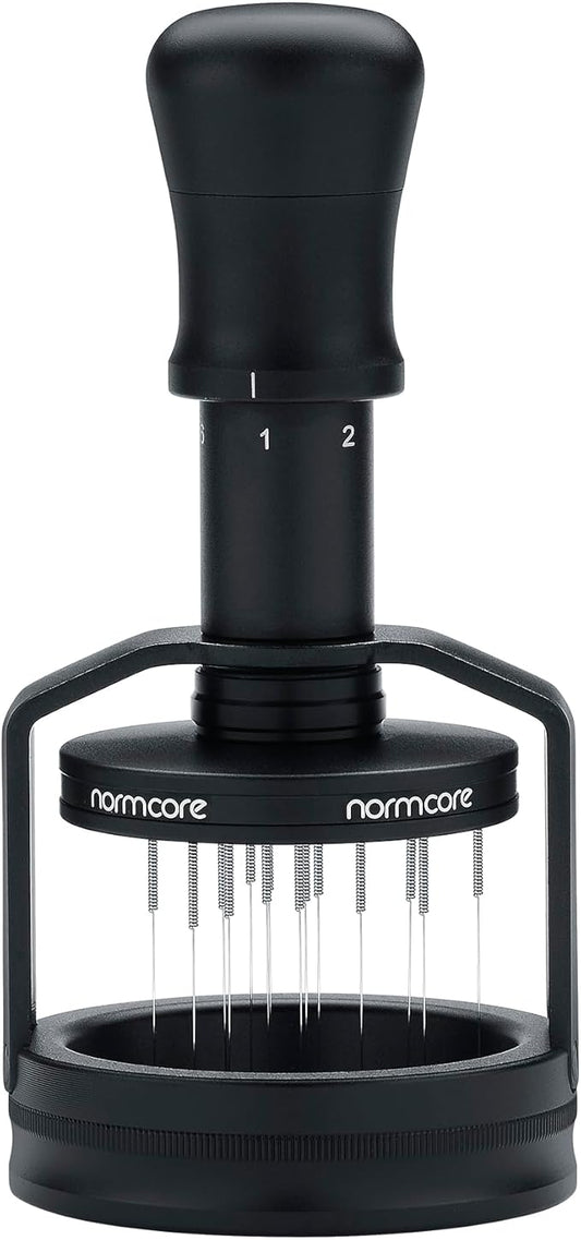 Normcore 54mm Concentric Needle Distributor Tool V3 for Breville Sage Portafilters, Espresso WDT Tool with Magnetic Base, Adjustable Depth Coffee Stirrer, 36 Needles Included