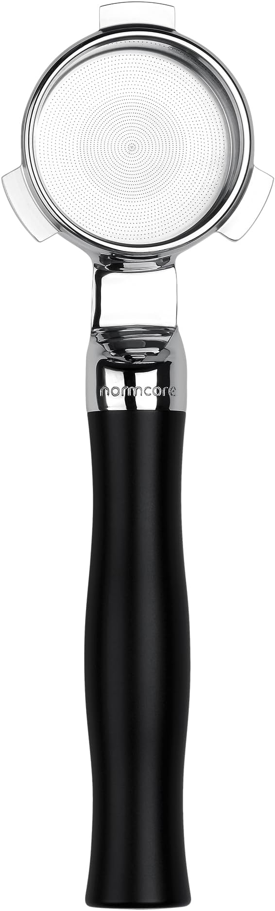 Normcore 54mm Flat Naked Bottomless Portafilter with Built-in High Extraction Basket Fits 54mm Breville Sage Solis Barista Machines