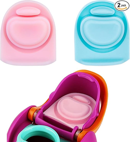 2 Pcs Replacement Rubber Seal Stopper Compatible with Owala FreeSip,Water Bottle Top Gasket Lid for Owala 16/19/24/32/40oz Bottle Mouth Cap Silicone Stoppers Parts Insert Accessories 2PB-5