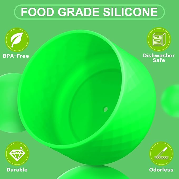 Silicone Boot for Owala Water Bottle 24 oz 32 oz 40 oz, Anti-Slip Protective Sleeve for FreeSip/Twist/Flip Stainless Steel Water Bottles Accessories