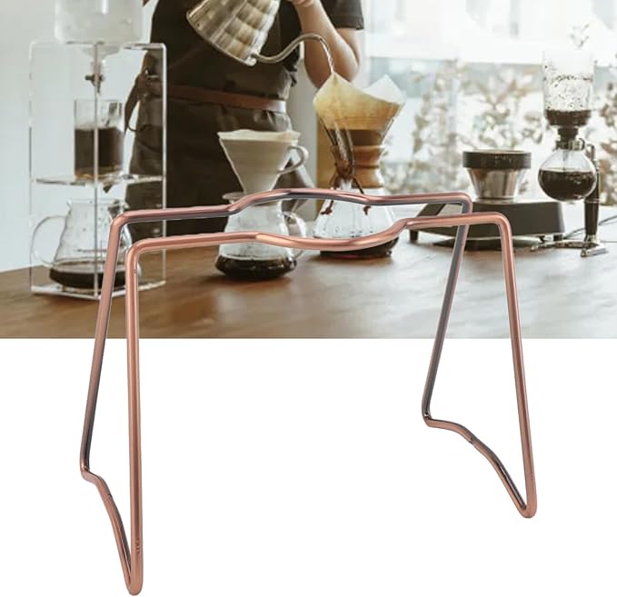 Coffee Dripper Stand, Pour Over Coffee Dripper Stand, Iron Filter Holder Rack Drip Coffee Brewing Stand for Home Cafe Office