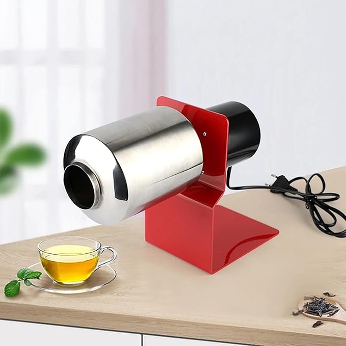 Home Hot Air Coffee Roaster, 10-15Min Drum Type Machine, 100g Capacity, Straight Fire Roasting, Heating Evenly/, Suitable for, Grains, Beans, Peanuts, Melon Seeds