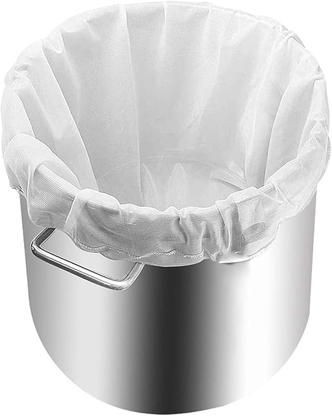 TAICHEUT 100 Pack 20 x 24 Inch Cold Brew Coffee Filters, Coffee Filter Bag Commercial Cold Brew Filters for Tea, Coffee and Spice, White