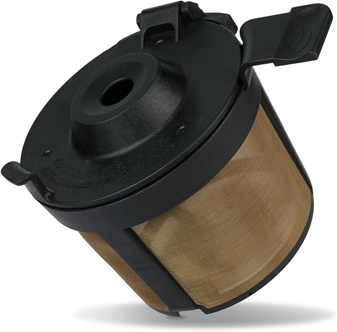 Reusable Coffee Filter for Ninja PB051 PB040 PB041ST - Gold 304 Stainless Steel Mesh - Eco-Friendly Coffee Filter Basket (1)