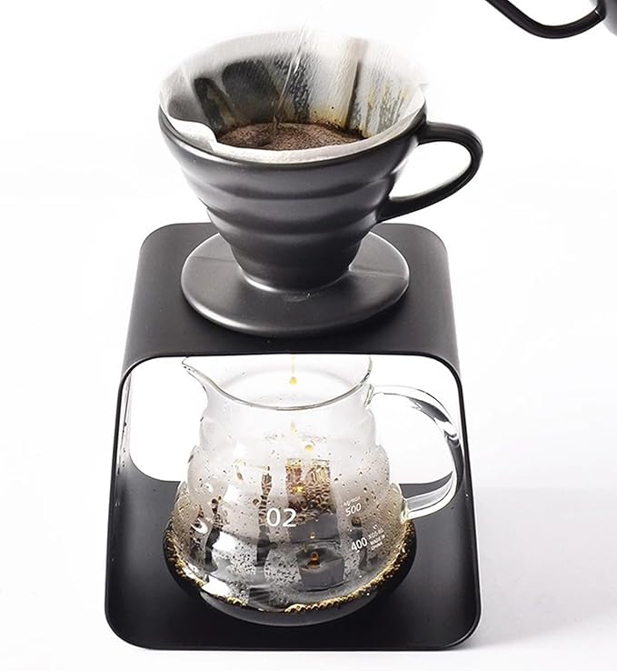 Coffee Maker Stand,Steel Compact Drip Station | Pour Over Coffee Maker Stand,for Hiking Traveling Caravanning Picnic Men Women Youth Teens Daughter Family Friends