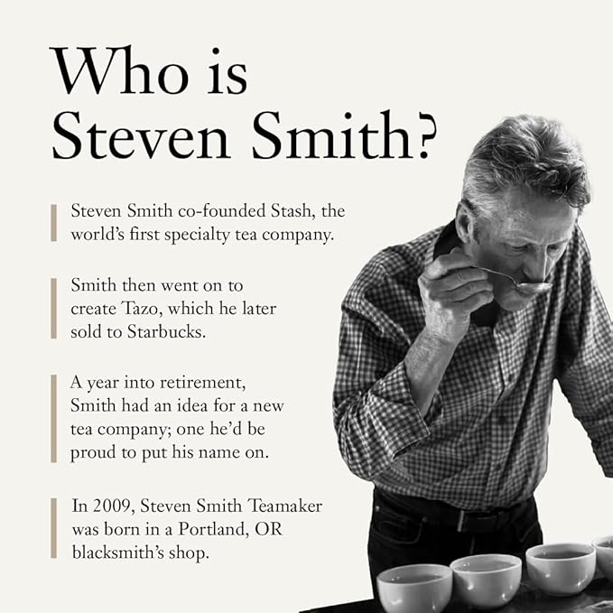 Steven Smith Teamaker Matcha No. 7, Caffeinated, Sugar-Free, Sustainably Grown, Matcha Green Tea Powder, 40 Gram Tin