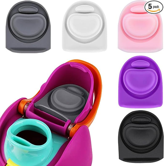 5pcs Replacement Stopper Seal Compatible with Owala FreeSip 24oz 32oz,Water Bottle Lid Insert Cap Rubber Seal Parts for Owala 16/19/24/32/40oz Spout Gasket Mouth piece Accessories F9
