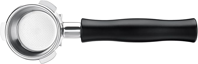 Normcore 54mm Double Spout Portafilter with Basket - Anodized Aluminum Handle and 18g Basket - Fit 54mm Breville/Sage Machines