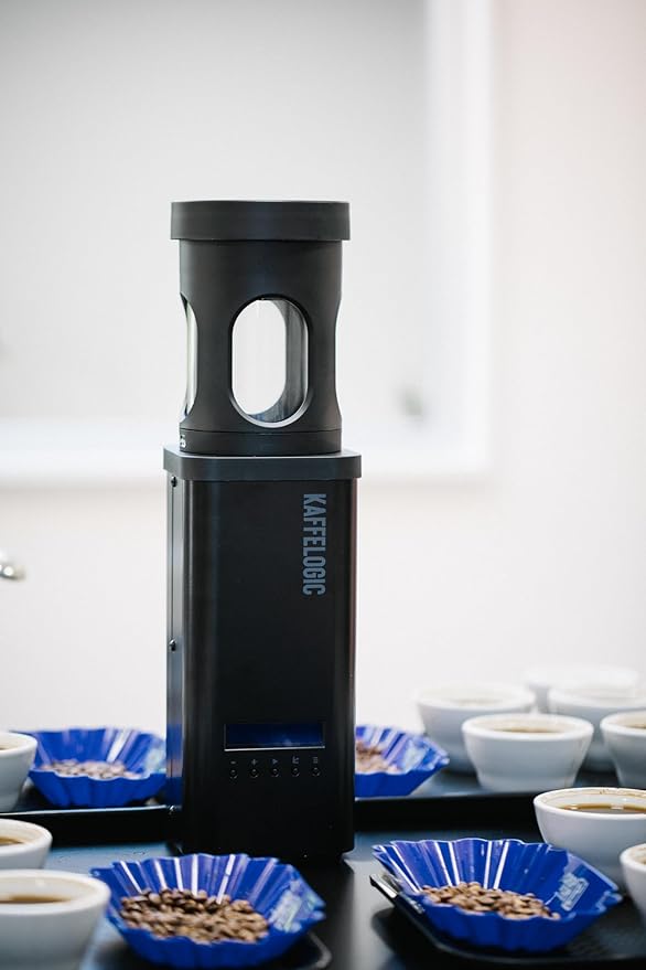 Nano7 | Home Coffee Roaster | Professional Sample Roaster (Nano110vBoost), Standard, Black