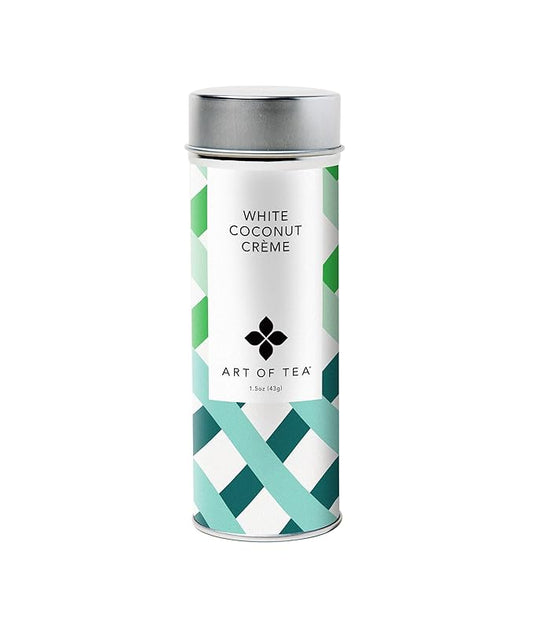 Art of Tea | White Coconut Crème 1.5oz | Artisan Loose Leaf Tea Tin