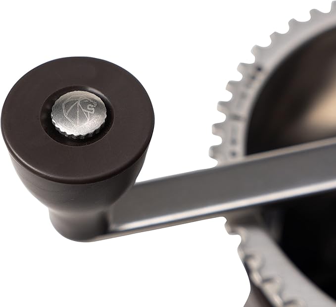 Peugeot - Kronos Manual Coffee Mill - Adjustable Grinder with 43 Settings - Stainless Steel, 50g Capacity