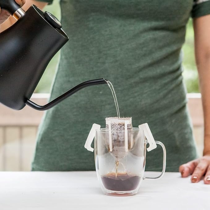 Tribo Coffee Single-Serve Portable Pour Over Drip Coffee - Ethiopia - 10 Servings (Light Roast)