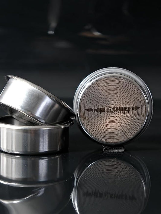 MischiefWorkshop 58mm Precision Espresso Filter Basket – 2919 or 1709 Holes, High-Flow Stainless Steel Portafilter Insert for Espresso Machines – Classic/Spirit/Nazca (Spirit)