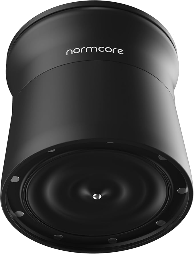 Normcore 58mm 2-in-1 Magnetic Dosing Cup, Espresso Dosing Funnel with Portafilter Dosing Cup, Barista Coffee Grinder Dosing Tools Fit 58 mm Basket, Matte Black Anodized Aluminum, New Upgraded